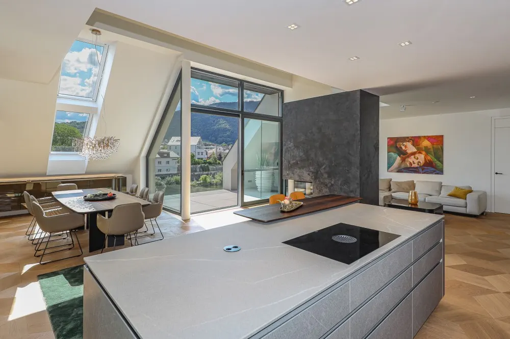 KITZIMMO-International-Luxuspenthouse Gmunden Traunsee kaufen Immobilien Oberösterreich.