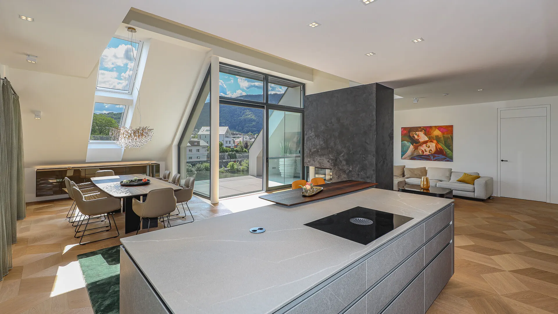 KITZIMMO-International-Luxuspenthouse Gmunden Traunsee kaufen Immobilien Oberösterreich.
